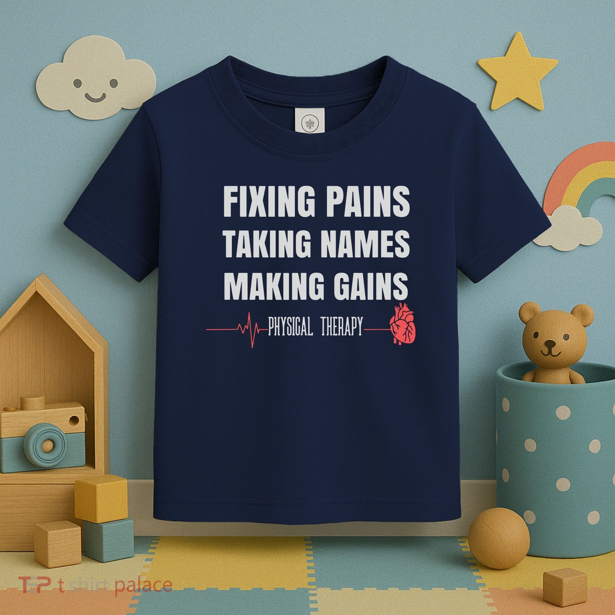 Funny Physical Therapy Shirts For PT Gifts Physical Therapist Toddler T-Shirt