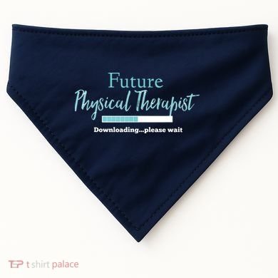 Future Physical Therapist Downloading Please Wait USA-Made Doggie Bandana