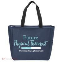 Future Physical Therapist Downloading Please Wait Tote Bag thumb 0