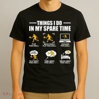 Funny Pickleball Things I Do In My Spare Pickleball T-Shirt thumb 3