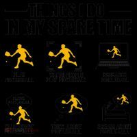 Funny Pickleball Things I Do In My Spare Pickleball Coffee Mug thumb 5