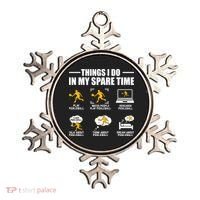 Funny Pickleball Things I Do In My Spare Pickleball Ornament thumb 0