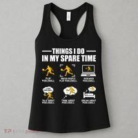 Funny Pickleball Things I Do In My Spare Pickleball Women's Tank Top thumb 3