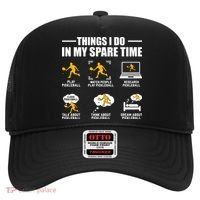 Funny Pickleball Things I Do In My Spare Pickleball Hat thumb 0