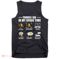 Funny Pickleball Things I Do In My Spare Pickleball Tank Top thumb 0