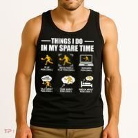 Funny Pickleball Things I Do In My Spare Pickleball Tank Top thumb 3