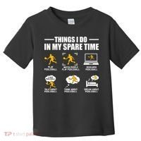 Funny Pickleball Things I Do In My Spare Pickleball Toddler T-Shirt thumb 0
