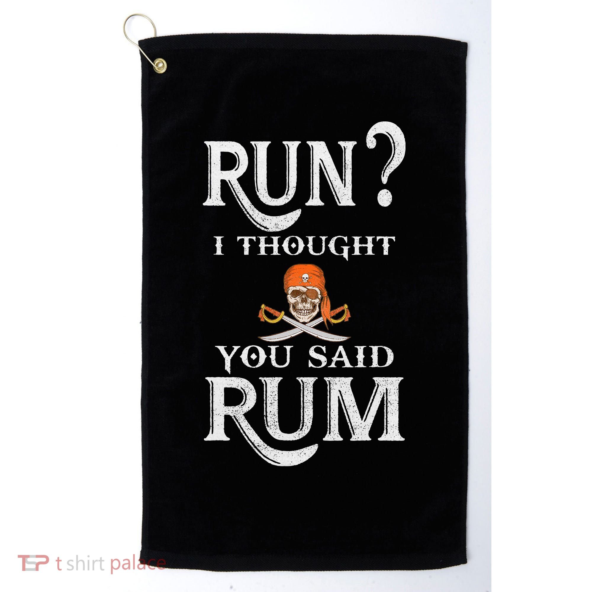 Funny Pirate Tampa Gasparilla Crossbones Golf Towel
