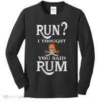 Funny Pirate Tampa Gasparilla Crossbones Kids Long Sleeve Shirt thumb 0