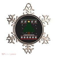 Funny Pi Tree Christmas Math Teacher Ugly Sweater Funny Gift Ornament thumb 0