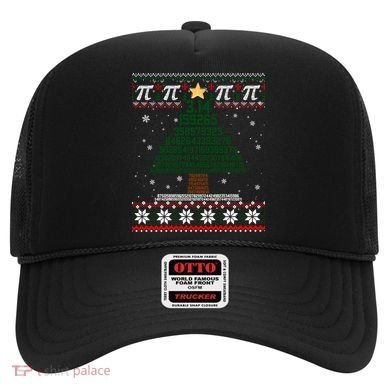 Funny Pi Tree Christmas Math Teacher Ugly Sweater Funny Gift Hat