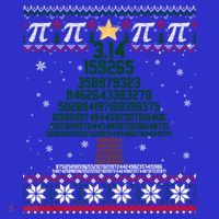 Funny Pi Tree Christmas Math Teacher Ugly Sweater Funny Gift Women's T-Shirt thumb 6