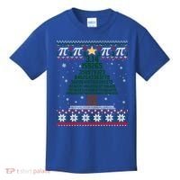 Funny Pi Tree Christmas Math Teacher Ugly Sweater Funny Gift Kids T-Shirt thumb 0