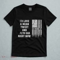 Funny Pro Trump Fathers Day Gas Prices Mean Tweets July 4th T-Shirt thumb 5