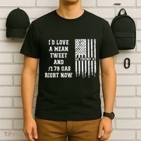 Funny Pro Trump Fathers Day Gas Prices Mean Tweets July 4th T-Shirt thumb 6