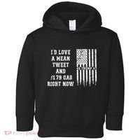 Funny Pro Trump Fathers Day Gas Prices Mean Tweets July 4th Toddler Hoodie thumb 0