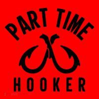 For: Part Time Hooker Fishing Funny Santa Hat thumb 1