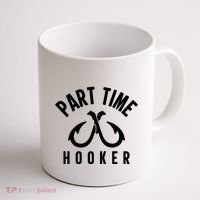 For: Part Time Hooker Fishing Funny Coffee Mug thumb 1