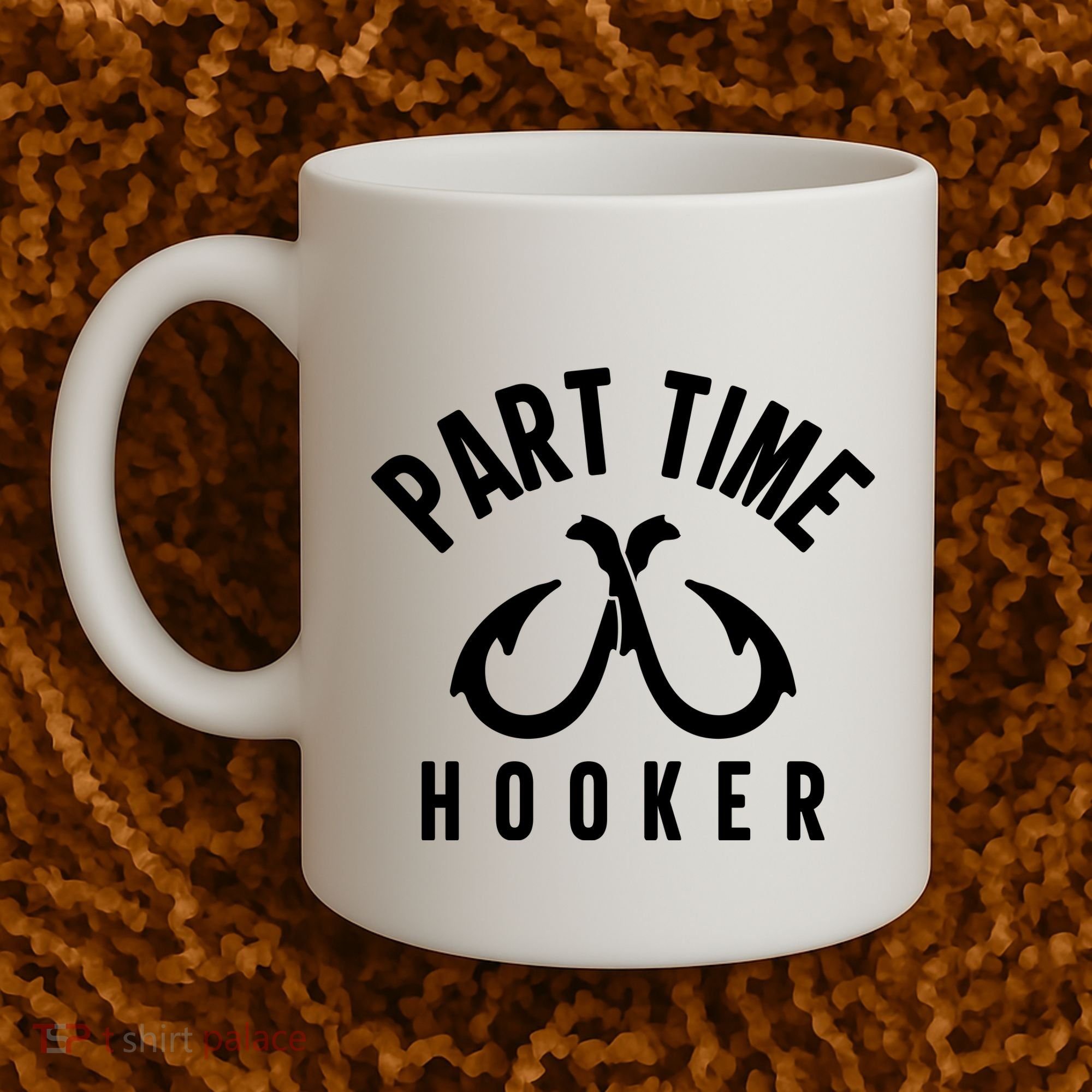 For: Part Time Hooker Fishing Funny Coffee Mug