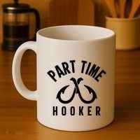 For: Part Time Hooker Fishing Funny Coffee Mug thumb 4