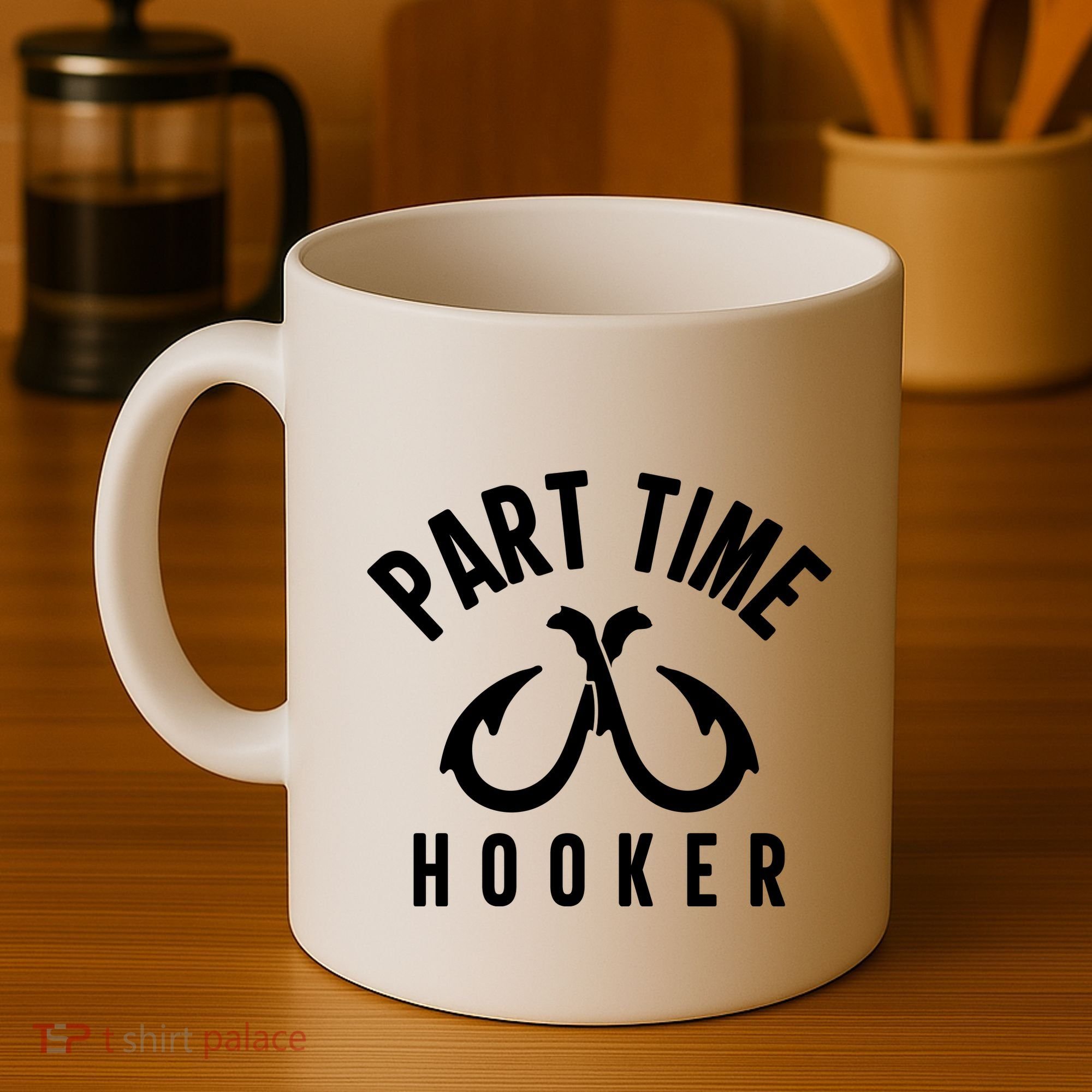 For: Part Time Hooker Fishing Funny Coffee Mug