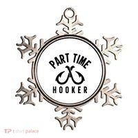 For: Part Time Hooker Fishing Funny Ornament thumb 0