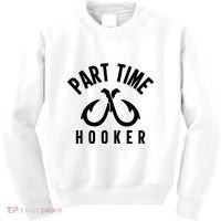 For: Part Time Hooker Fishing Funny Kids Sweatshirt thumb 0