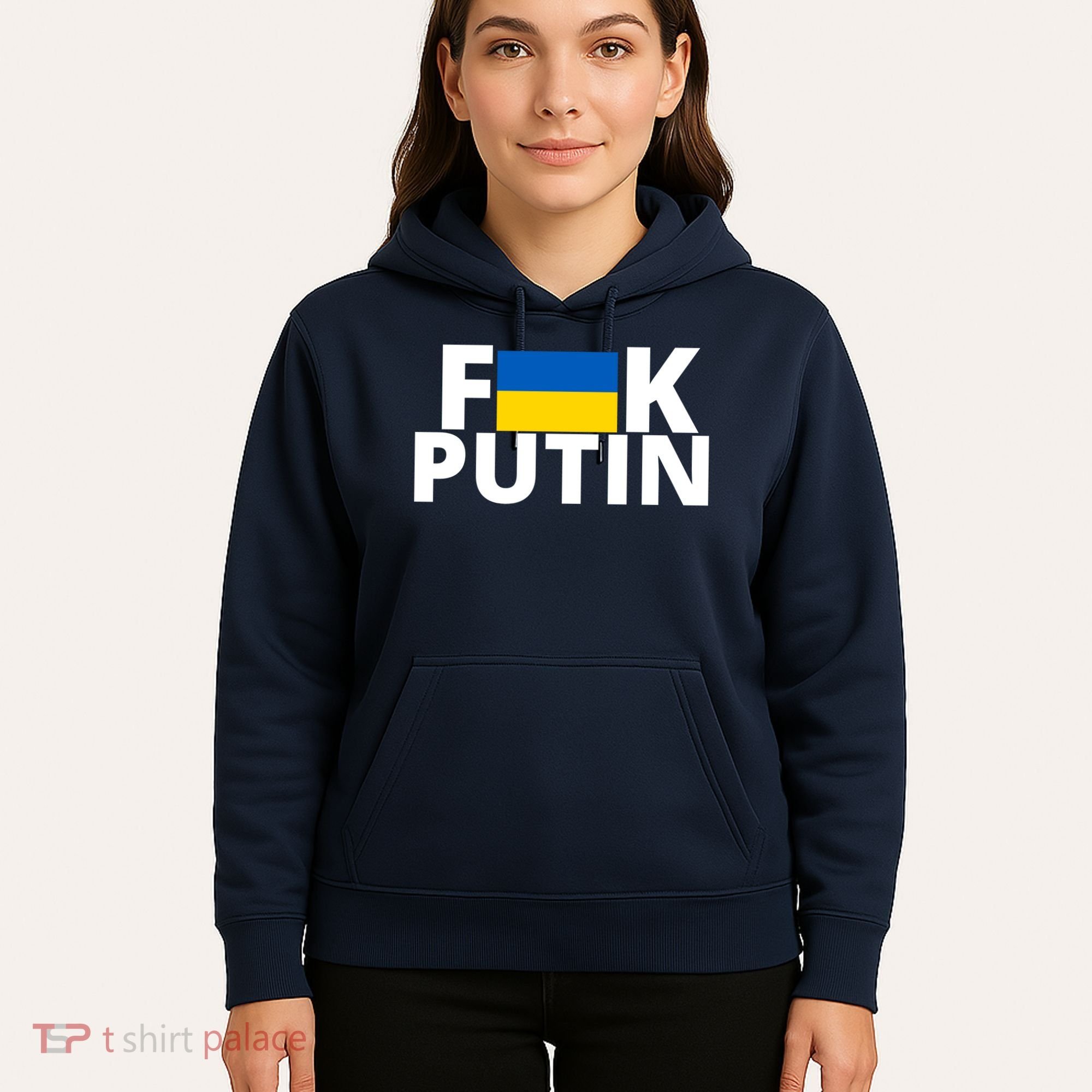 Fuck Putin Ukraine Flag Hoodie