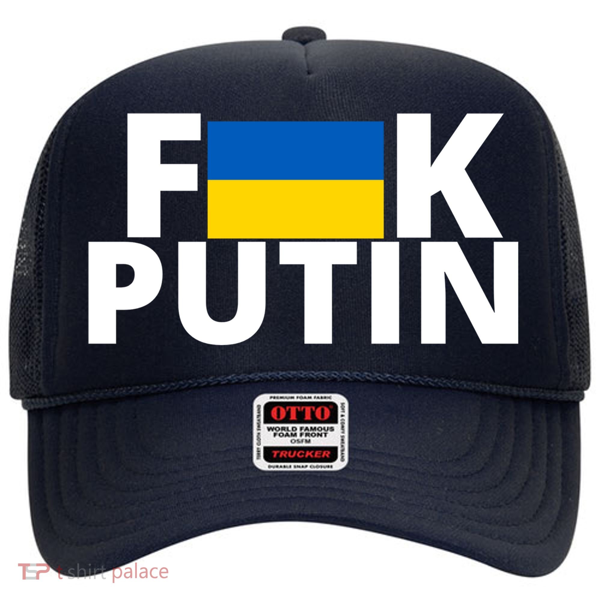 Fuck Putin Ukraine Flag Hat