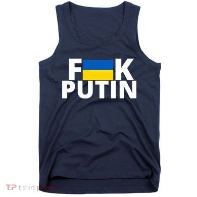 Fuck Putin Ukraine Flag Tank Top