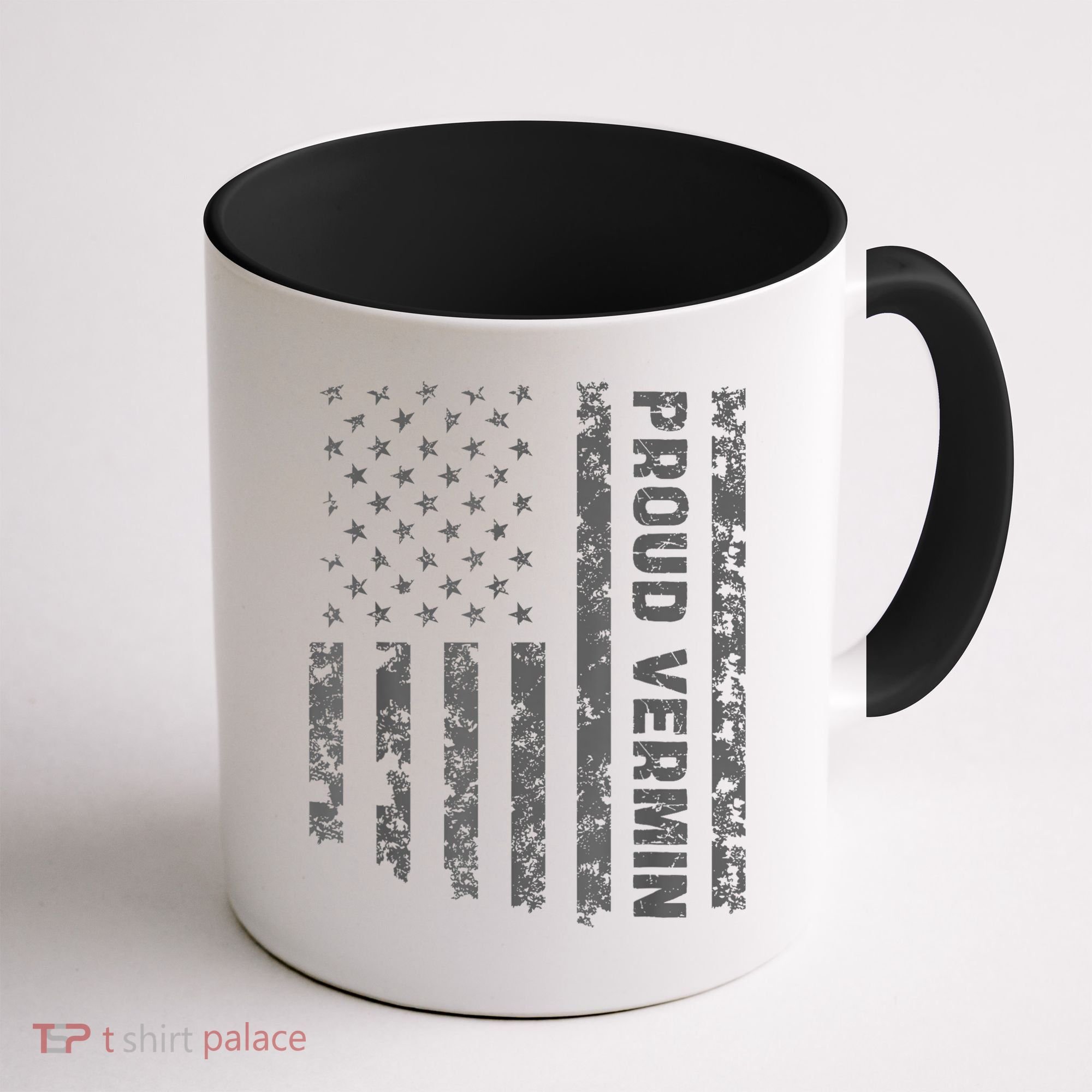 Funny Proud Vermin American Flag Coffee Mug