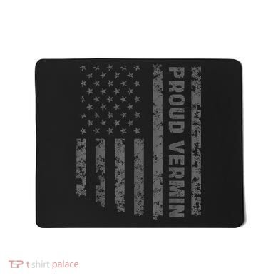 Funny Proud Vermin American Flag Mousepad