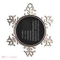 Funny Proud Vermin American Flag Ornament thumb 0