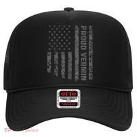 Funny Proud Vermin American Flag Hat thumb 0