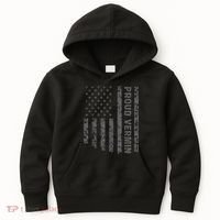 Funny Proud Vermin American Flag Kids Hoodie thumb 0