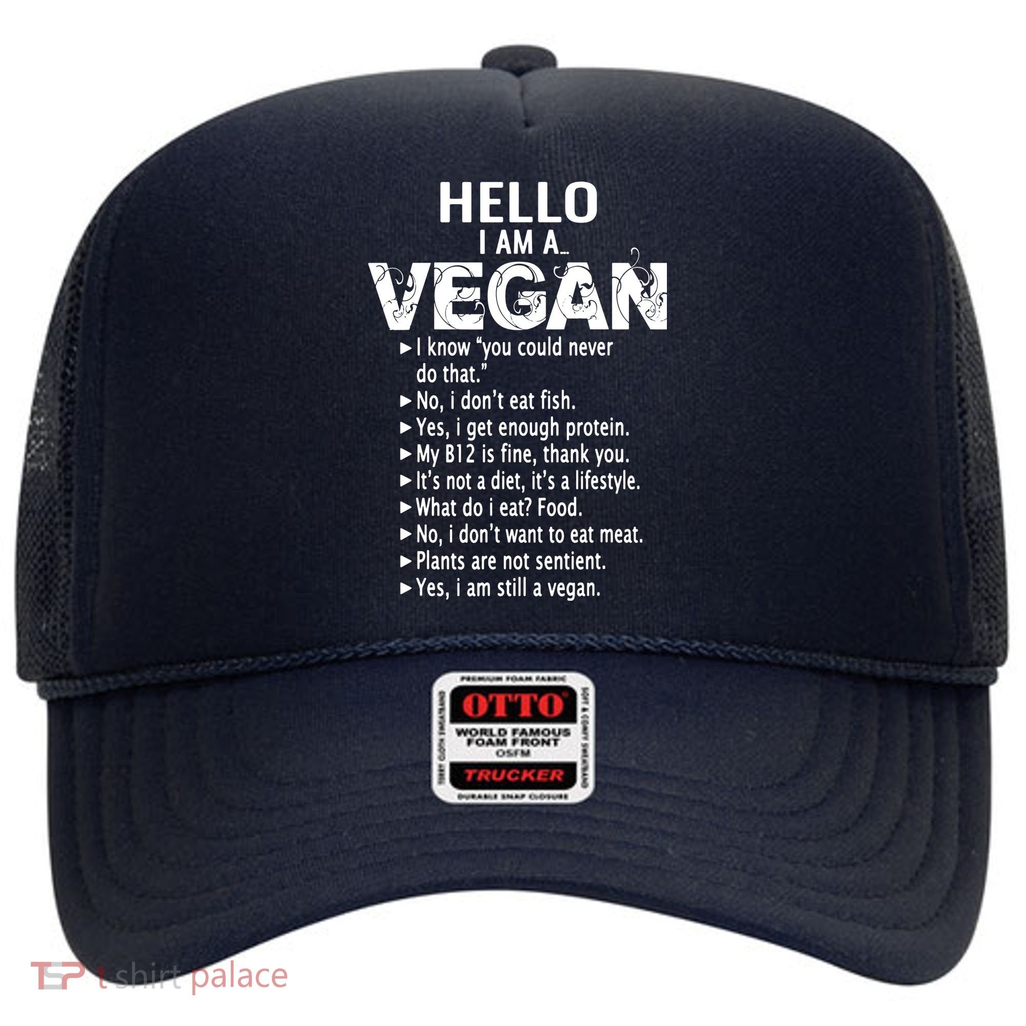 Funny Pro Vegan Activism Gym Athlete Gift Christmas Hat