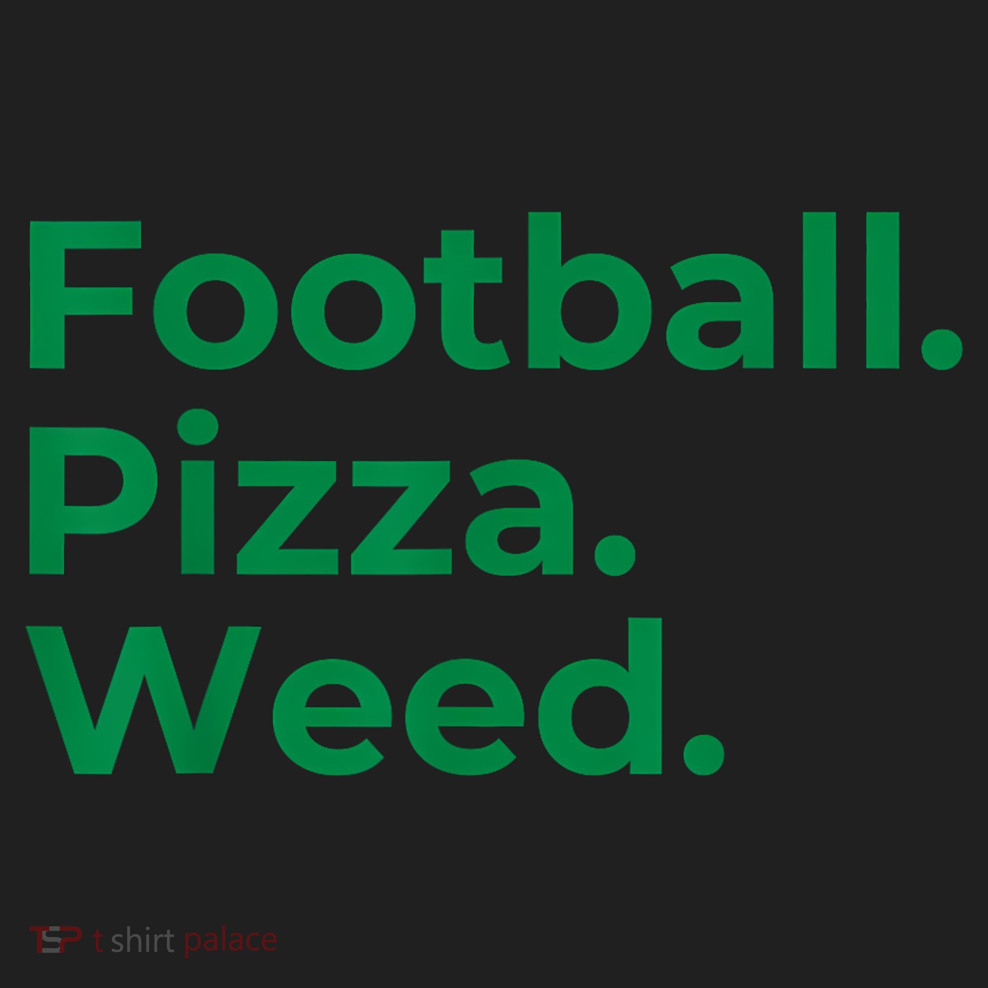 Football Pizza Weed Women's Sweatshirt