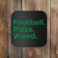 Football Pizza Weed Coaster thumb 0