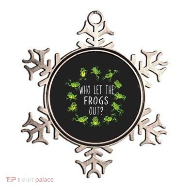 Funny Passover Who Let The Frogs Out Jewish Seder Ornament