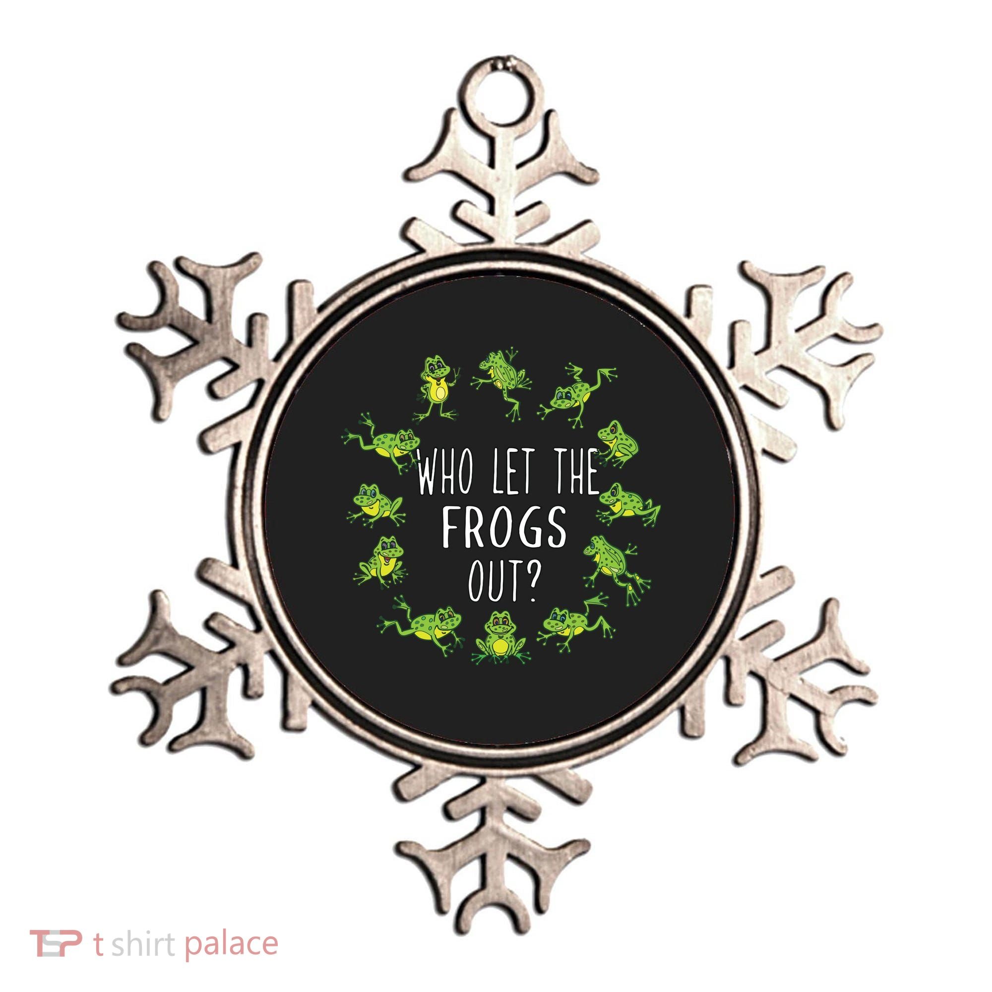 Funny Passover Who Let The Frogs Out Jewish Seder Ornament