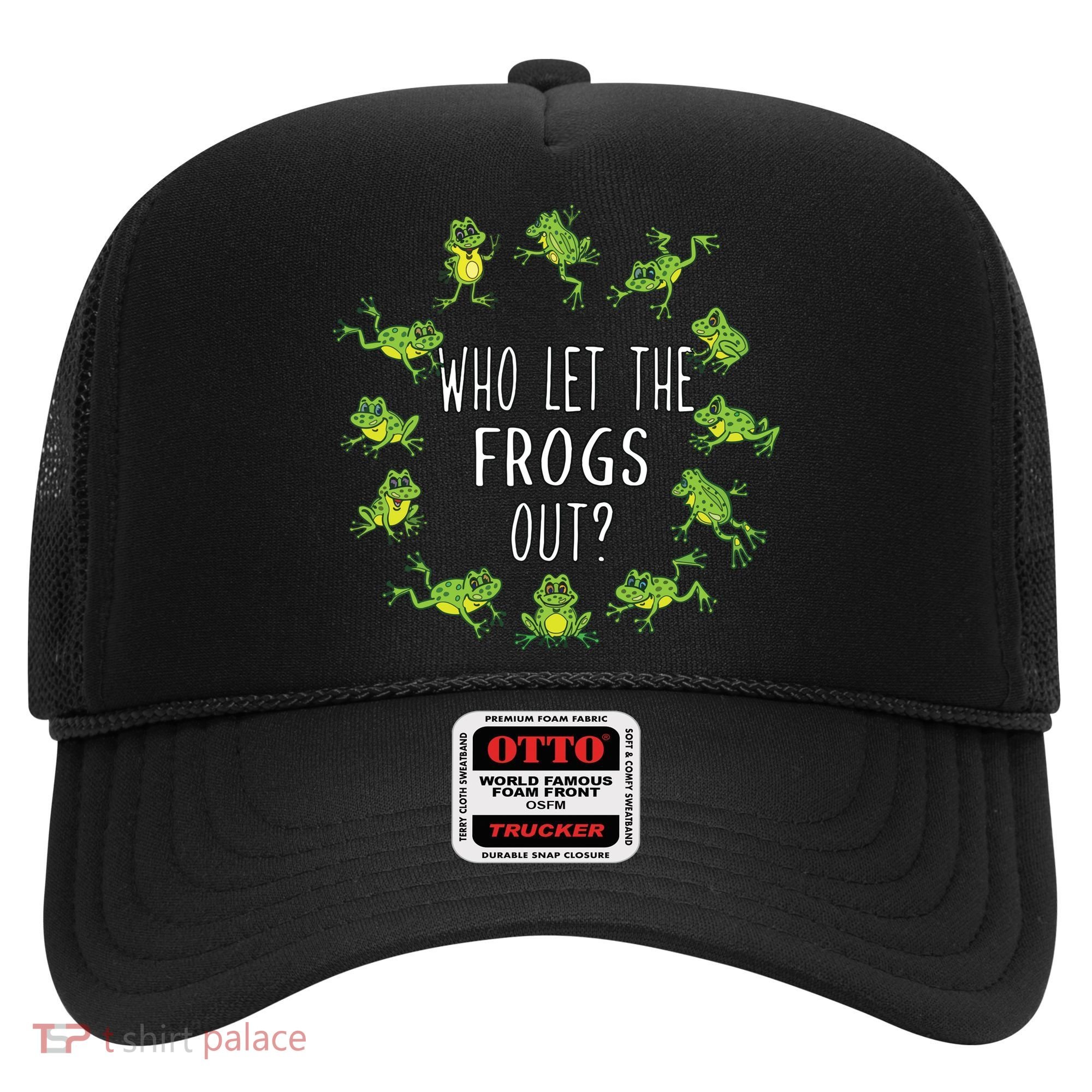 Funny Passover Who Let The Frogs Out Jewish Seder Hat