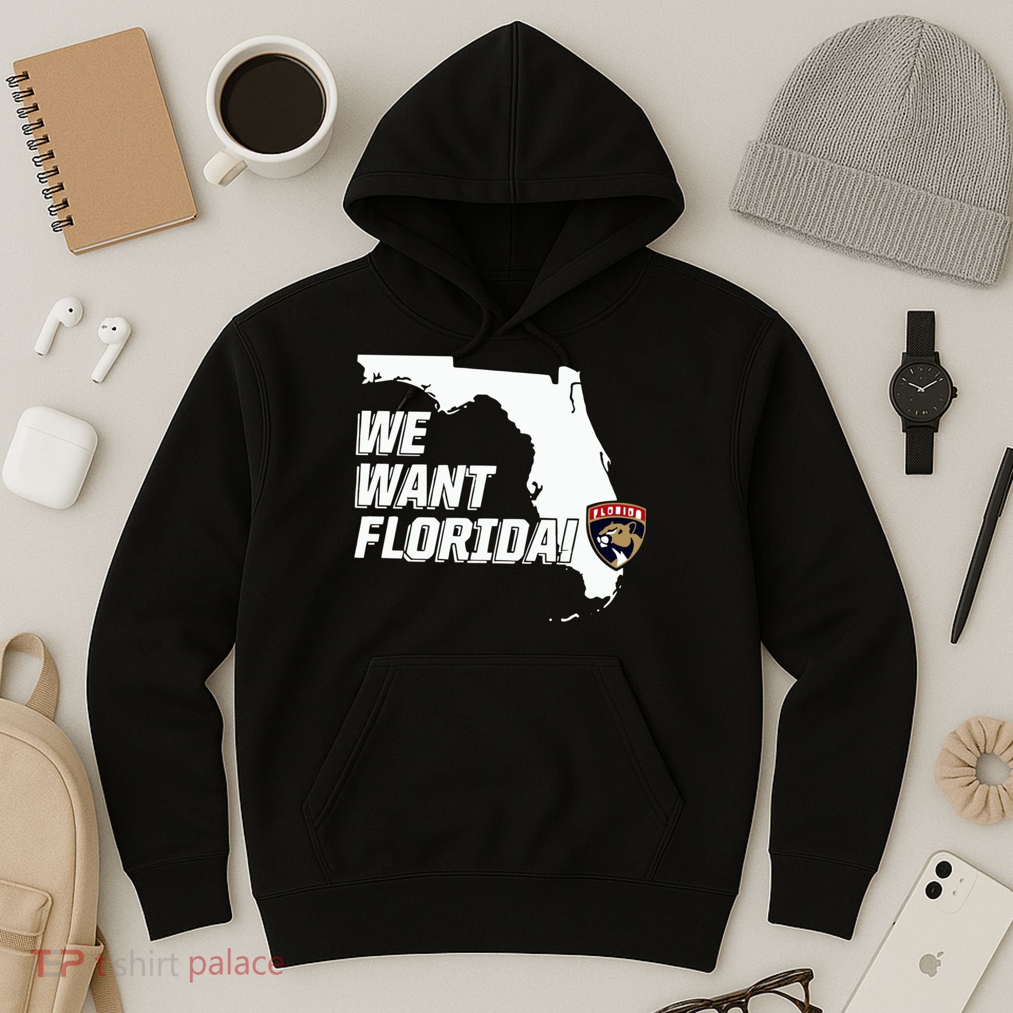 Florida Panther We Want Florida Hoodie