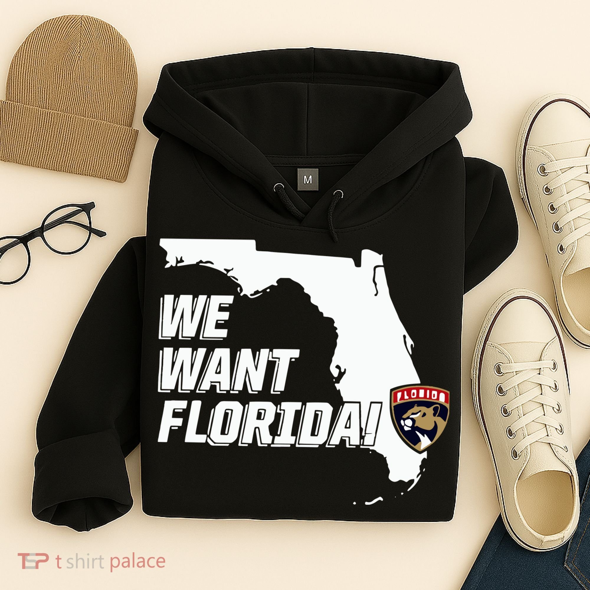 Florida Panther We Want Florida Hoodie