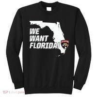 Florida Panther We Want Florida Sweatshirt thumb 0