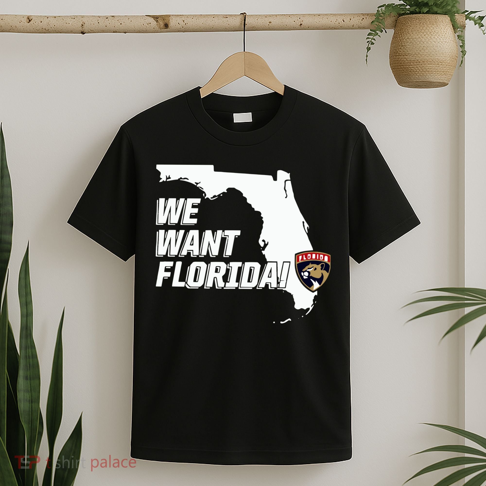 Florida Panther We Want Florida T-Shirt