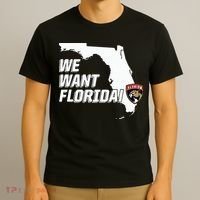 Florida Panther We Want Florida T-Shirt thumb 3