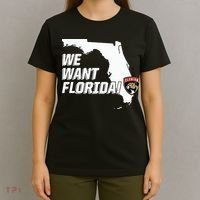 Florida Panther We Want Florida T-Shirt thumb 4