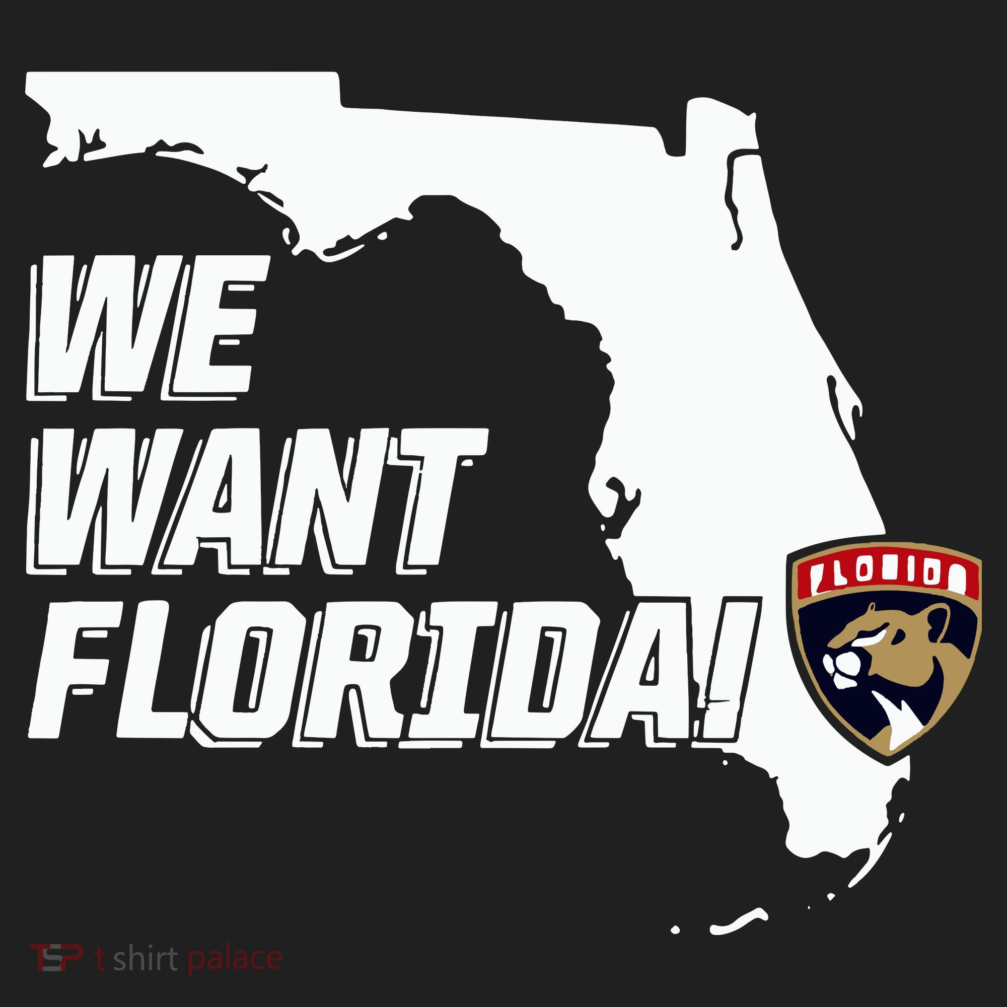 Florida Panther We Want Florida Beanie