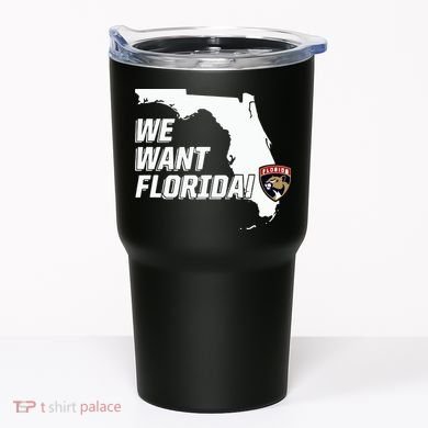 Florida Panther We Want Florida Tumbler