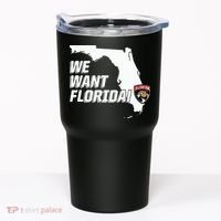 Florida Panther We Want Florida Tumbler thumb 0